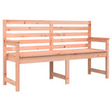 Garden Bench 159.5x48x91.5 cm Solid Wood Douglas 824072