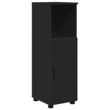 Bathroom Furniture Set 5 pcs Black Engineered wood & Metal 3392984