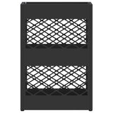 Umbrella Stand Black 28 x 12 x 41 cm Steel 868524