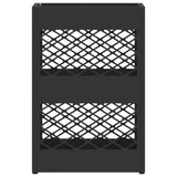 Umbrella Stand Black 28 x 12 x 41 cm Steel 868524