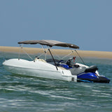 4-bow Bimini Top with Mesh Sidewalls 243xx137 cm 94861