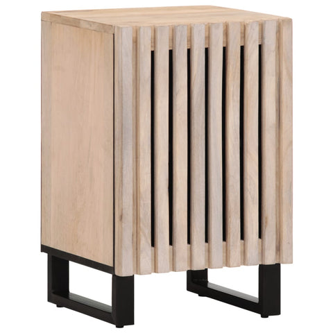 ZNTS Bathroom Cabinet 38x34x58 cm Solid Wood Mango 377542