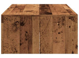 Coffee Table Old Wood 102x50x35 cm Engineered Wood 856682