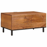 Coffee Table Brown 80 x 50 x 40 cm Solid Mango Wood 4017904