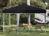 Pop-up Party Tent 195 x 195 x 245 cm Anthracite Oxford Fabric 42019715
