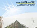 3 x 6 m Garden Pop Up Gazebo, Wedding Party Tent Marquee, Water Resistant Awning Canopy with T3398P310890