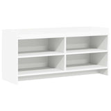 TV Cabinet 100 x 33 x 47 cm White Engineered Wood 8011219