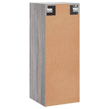 Wall Mounted Cabinet Grey Sonoma 34.5x34x90 cm 828882