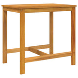 Balcony Set Natural Acacia Wood Solid Acacia wood Compact 365854