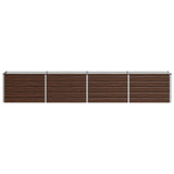 Raised Garden Bed Black 320 x 40 x 55 cm cold-rolled steel 8006264