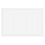 ZNTS Outdoor Table White Polypropylene Medium Durable Patio Table 871686