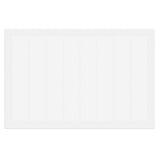 ZNTS Outdoor Table White Polypropylene Medium Durable Patio Table 871686