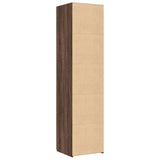Highboard Brown Oak 45x42.5x185 cm Engineered Wood 3281412