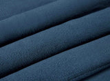 Throw Blanket Navy Blue 220 x 240 cm Fleece 42016991