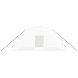 Greenhouse with Steel Frame White 24 m² 6x4x2.85 m 3188116