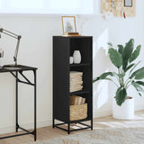 Book Cabinet Black 33.5x33x107.5 cm Engineered Wood 849154
