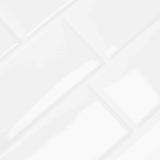 Decorative Stickers 50 pcs White 29 x 21 cm 42046140