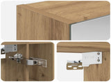 Bathroom Mirror Cabinet Artisan Oak 60 x 14.5 x 70 cm 889190