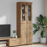 Highboard FLORIN Artisan Oak 60 x 35 x 182 cm Engineered Wood 3397923