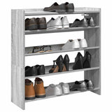 Shoe Rack Grey Sonoma 80x25x81 cm Engineered Wood 859910