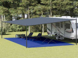 Tent Carpet 400x600 cm Blue HDPE 310733