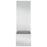 Garden Privacy Screen Sliver 50 x 32 x 150 cm Stainless steel 876445