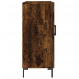 Sideboard Smoked Oak 90x34x80 cm Engineered Wood 828113
