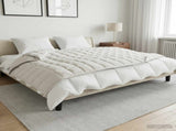 Weighted Blanket White 122 x 183 cm 5 kg 100% Cotton 205T 3442919
