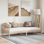 Day Bed without Mattress Solid Wood Pine 90x200cm 806940