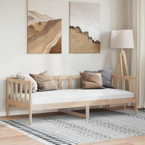 Day Bed without Mattress Solid Wood Pine 90x200cm 806940