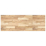 Basin Shelf Wall Mounted Steel and Solid Wood Acacia 3302793