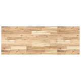 Basin Shelf Wall Mounted Steel and Solid Wood Acacia 3302793