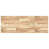 Basin Shelf Wall Mounted Steel and Solid Wood Acacia 3302798