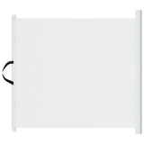 Retractable Pet Gate White 117.5x125 cm 4004130