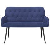 2 Seater Sofa with Metal Legs 2-Seater Police Blue Velvet 42051029