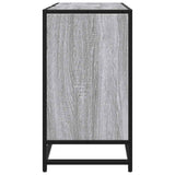 Bathroom Sink Cabinet Grey Sonoma 65x33x60 cm Engineered Wood 849267