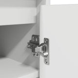 Shoe Cabinet White 29.5x34x76 cm Engineered Wood 861859