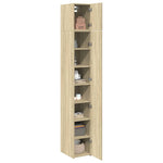 Slim Storage Cabinet Sonoma Oak 30x42.5x225 cm Engineered Wood 3281261