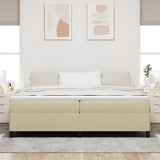 Box Spring Bed Grey Green 200 x 200 cm Velvet 42006991