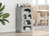 Sideboard Concrete Grey 40 x 35 x 100.5 cm Engineered Wood 891297