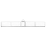 Chicken Coop 9x1x1.5 m Galvanised Steel 144561