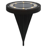Solar Ground Lights with Ground Spikes Outdoor 12 pcs Warm White 4008203