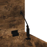 Storage Box Smoked Oak 90x35x35 cm Engineered Wood 840685