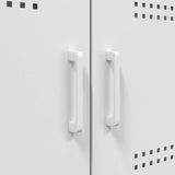 TV Cabinet White 68x39x50.5 cm Steel 842944