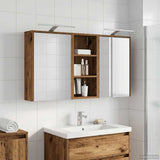 Bathroom Cabinet Set 3 pcs 116 x 16 x 62.5 cm Engineered wood 3403822