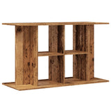 Aquarium Stand Old Wood 100x40x60 cm Engineered Wood 857274