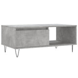 Coffee Table Concrete Grey 90x50x36.5 cm Engineered Wood 830568