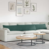 Sofa Pillows 2 pcs Dark green 200 x 40 cm Corduroy Fabric 42013887