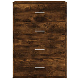 Sideboards 2 pcs Smoked Oak 60x31x84 cm Engineered Wood 3276585