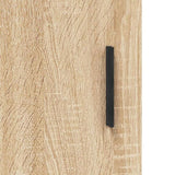 Highboard Sonoma Oak 34.5x34x180 cm Engineered Wood 3199316